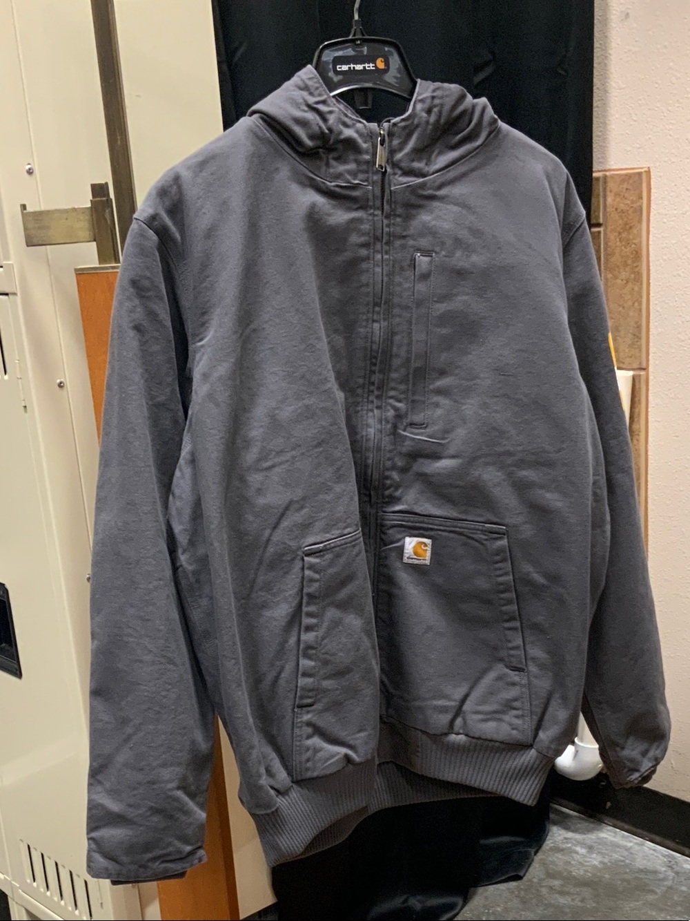 Carhartt Full Swing Washed Duck Fleece-Lined Active Jacket